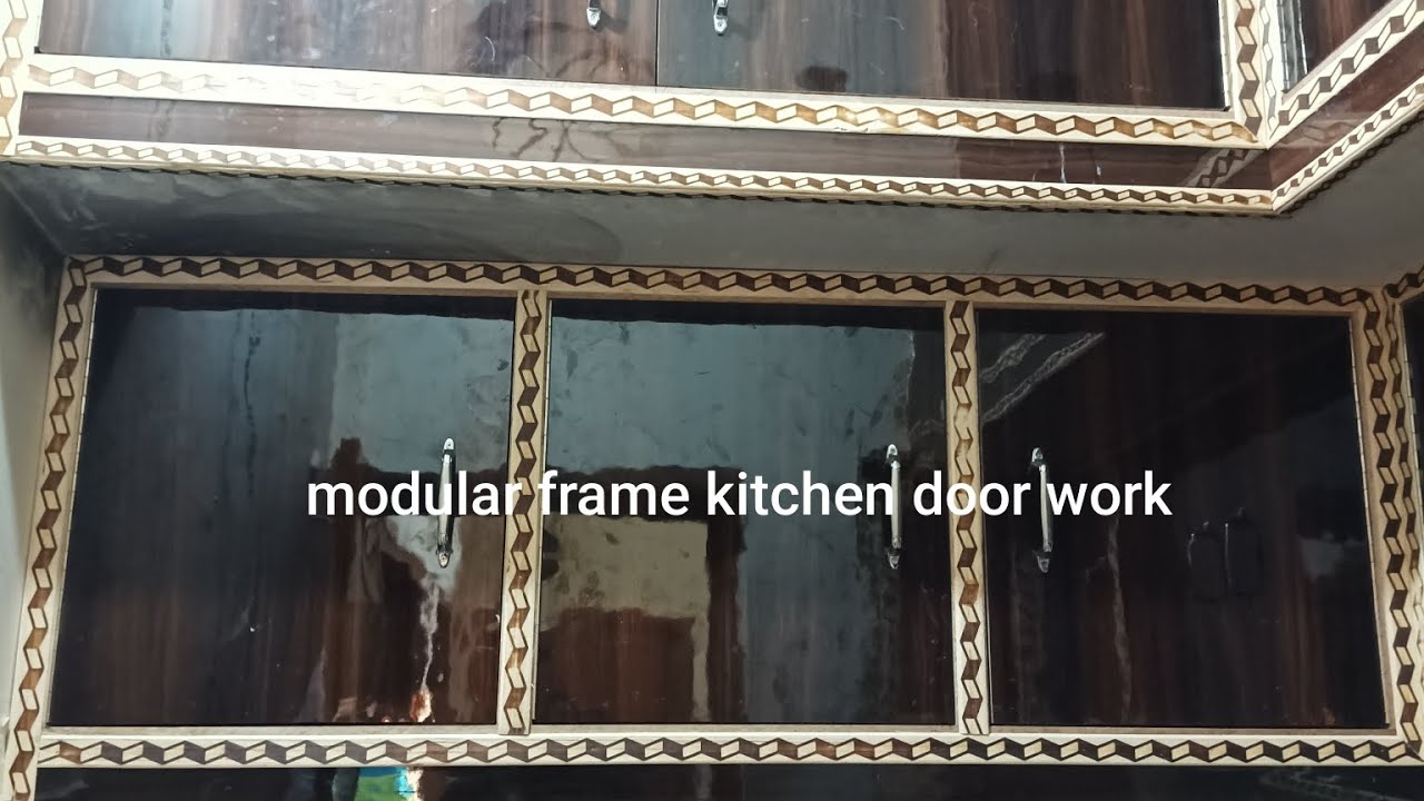 Frame modular kitchen door work from Fantastic Furniture Wooden Lamp Makers