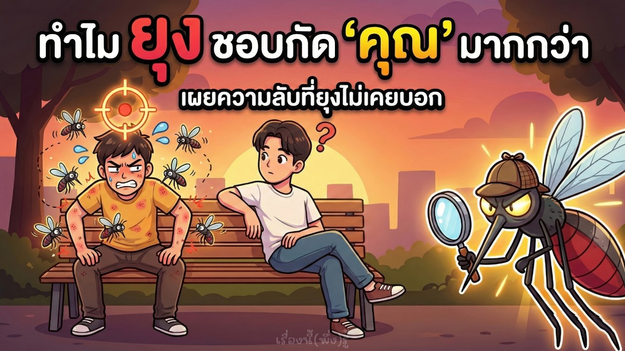 ทำไมยุงถึงกัดเรามากกว่าคนอื่น? เจาะลึกความลับที่ยุงไม่เคยบอกคุณ!