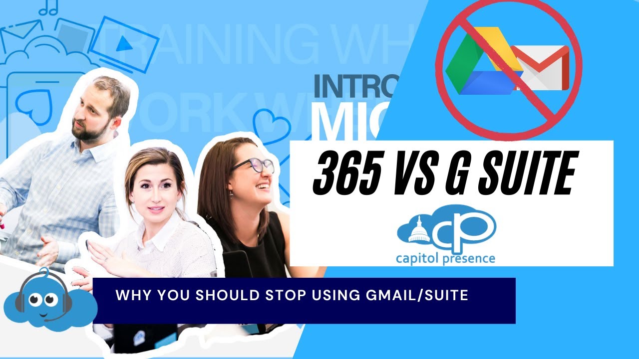 Microsoft 365 vs G Suite: Why You Should Stop Using G Suite & Gmail