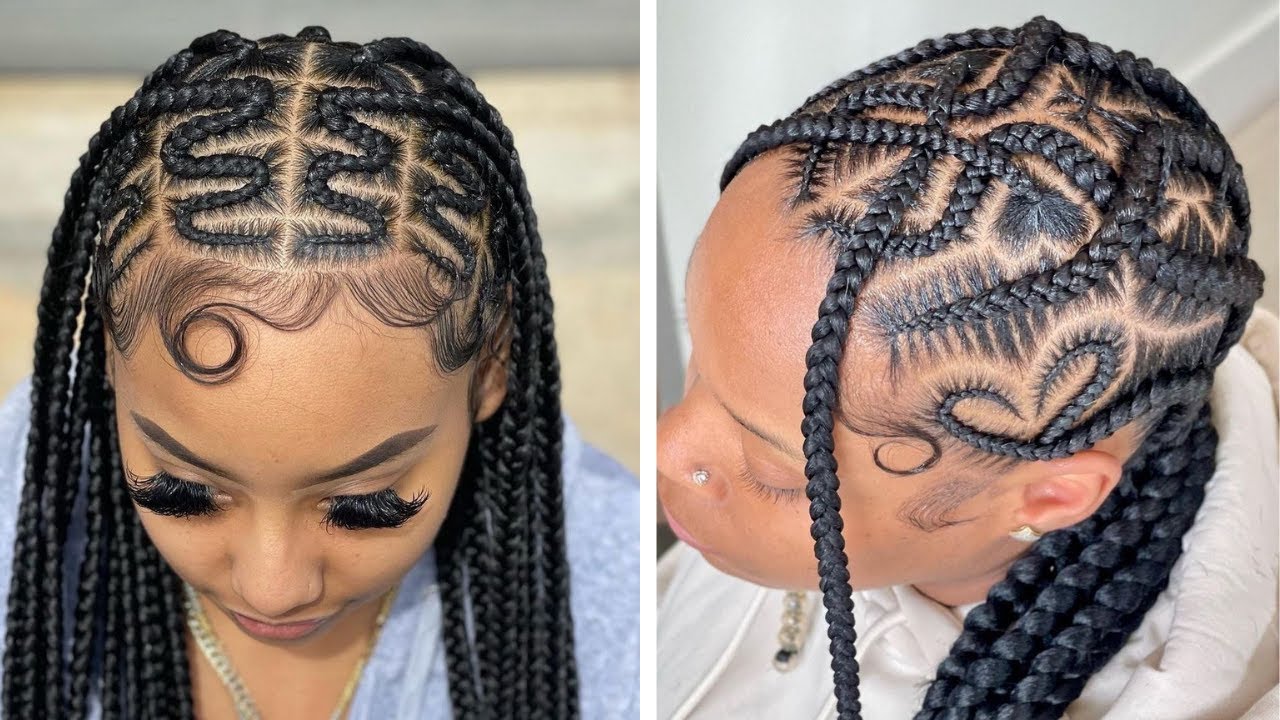 Summer BADDIE Braided Hairstyles Compilation Pt. 1 😍🌺❤ 2022 Braid Styles