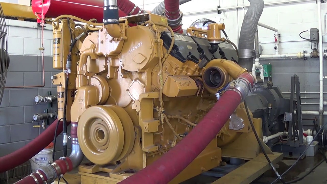 Dyno Test of Rebuilt CAT C32 992 Engine