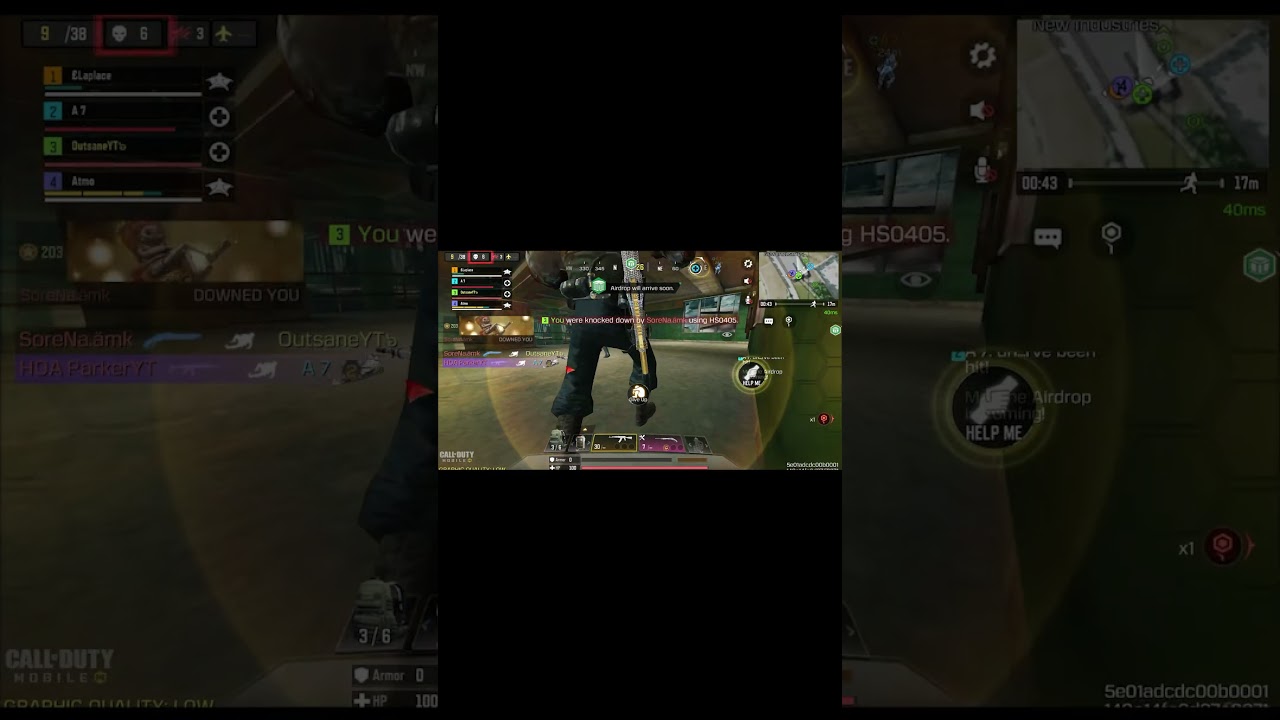 SoreNa AMK KILLED ME COD MOBILE 