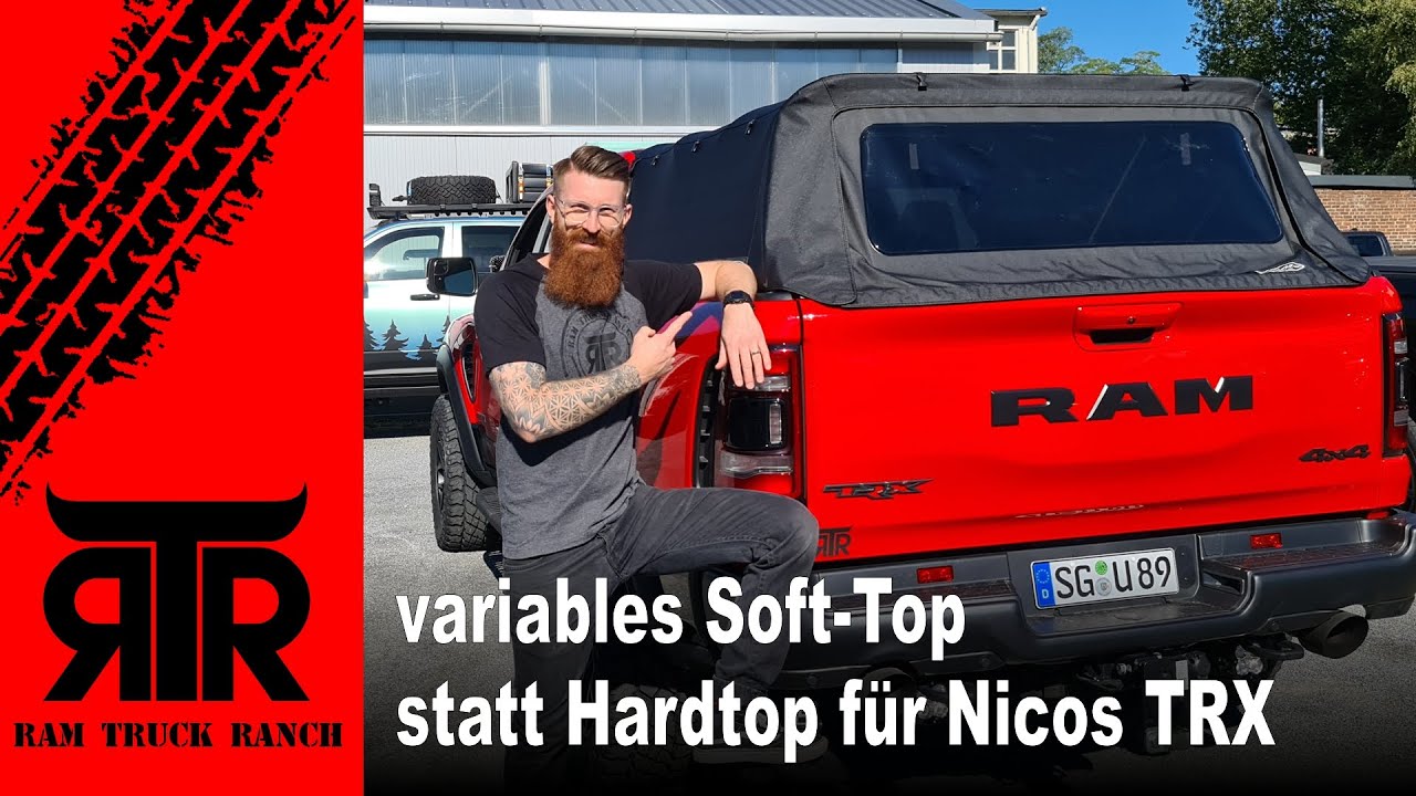 Soft-Top und neue BBS Felgen für Nicos TRX - RTR - RAM Truck Ranch Solingen
