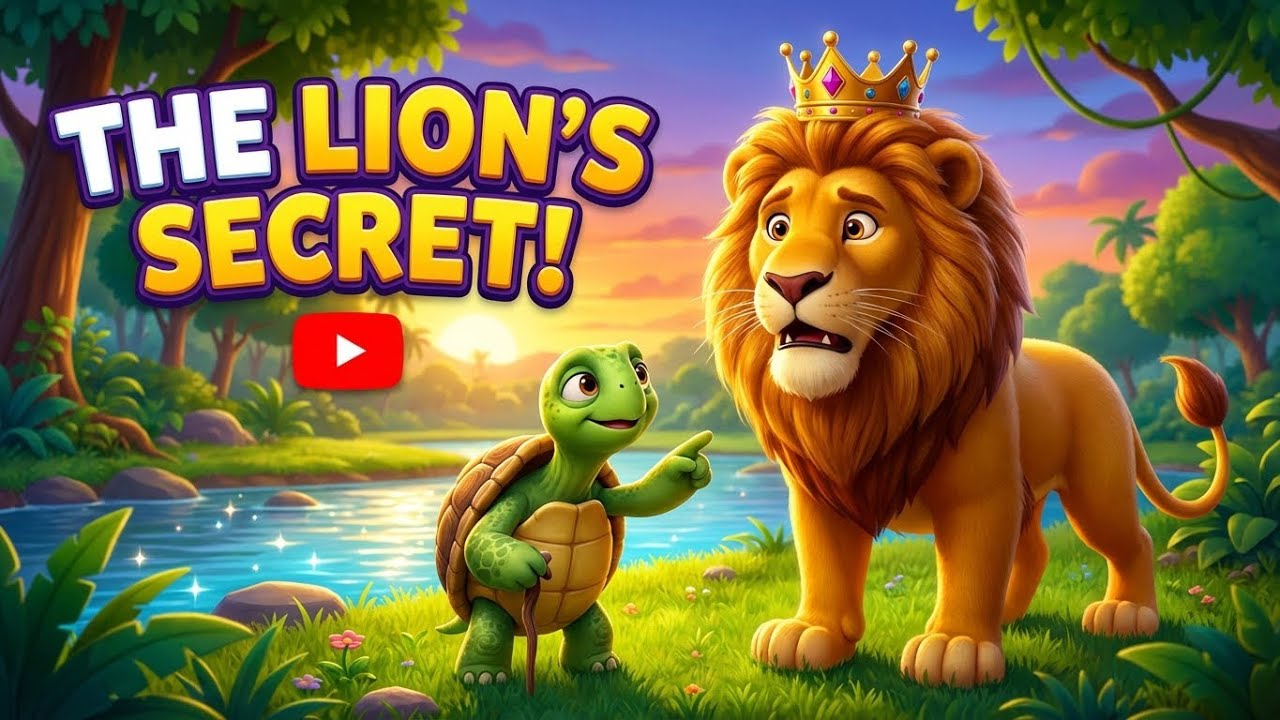 The Angry Lion and the Honest Turtle | Short Moral Story for Kids
