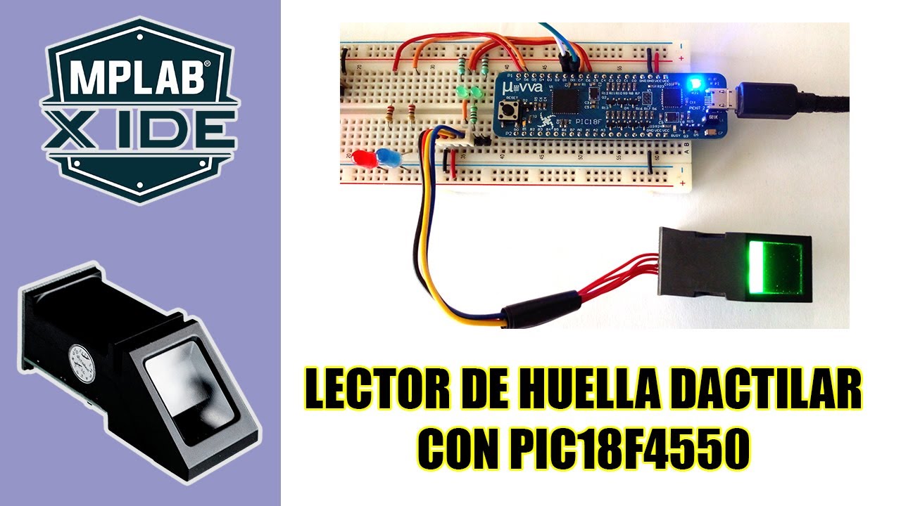 LECTOR DE HUELLA DACTILAR CON PIC18F4550