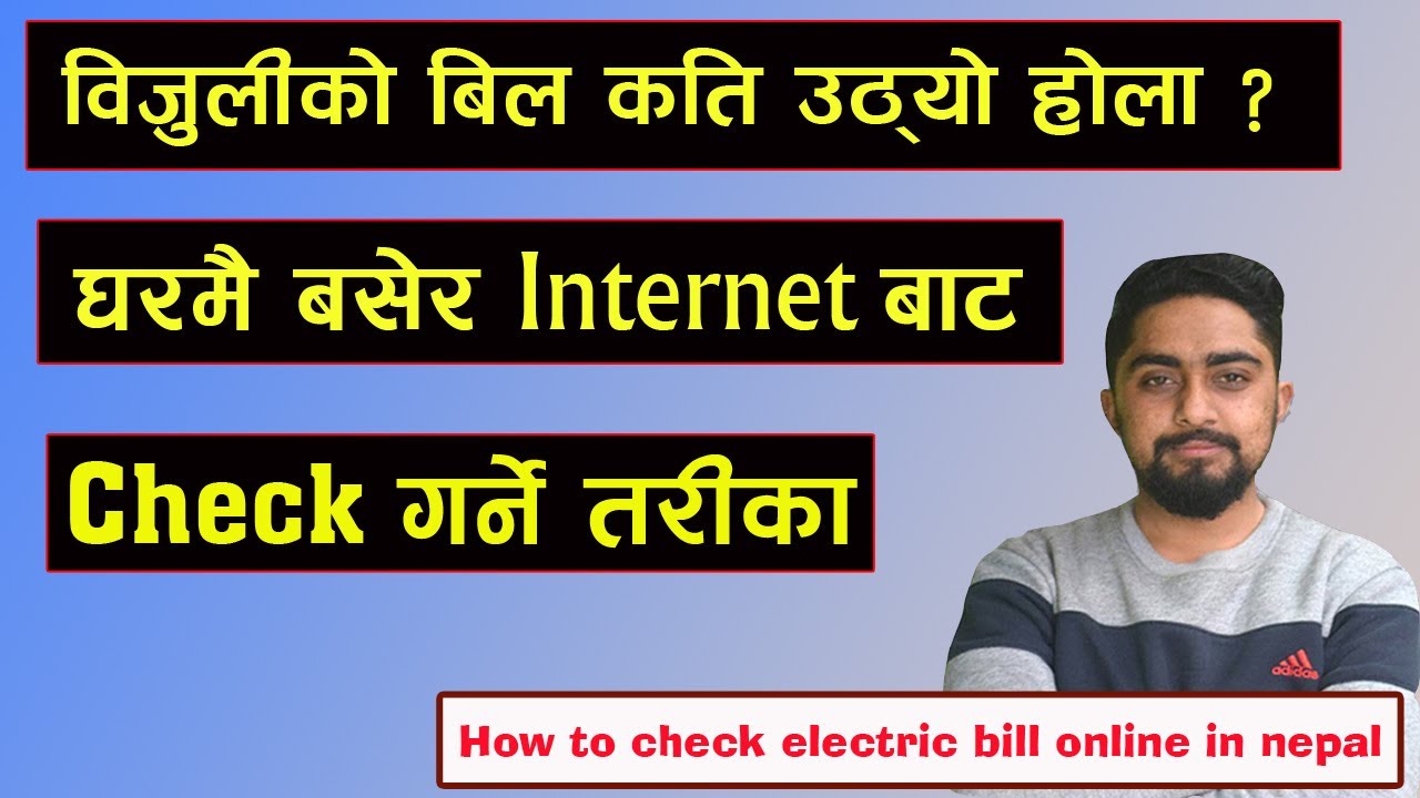 How to check electricty bill online in nepal l Technical Dari 2022