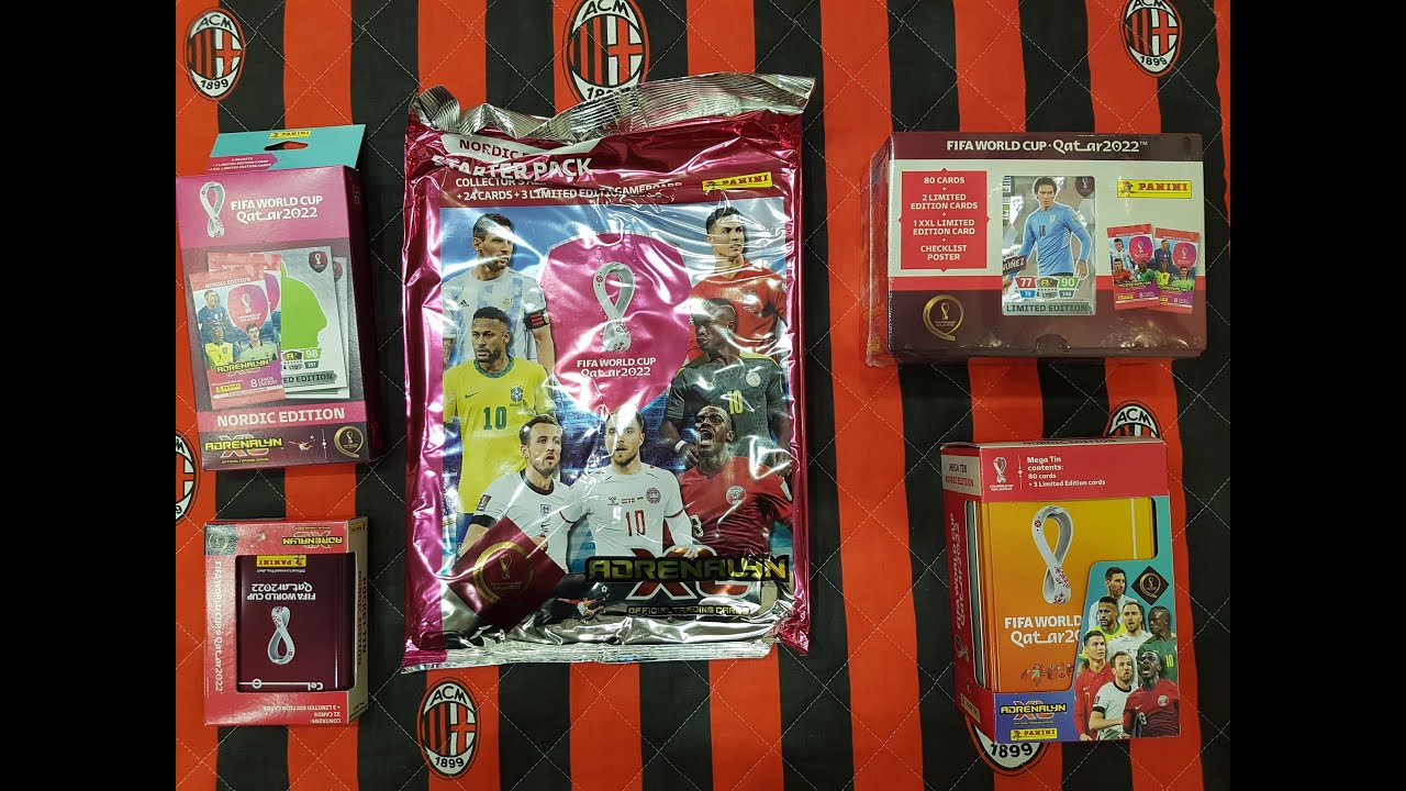 🔥🔥🔥 HIT! PANINI FIFA WORLD CUP QATAR 2022 NORDIC EDITION - GIFT BOX+STARTERPACK+BLISTER XXL+PUSZKI!!