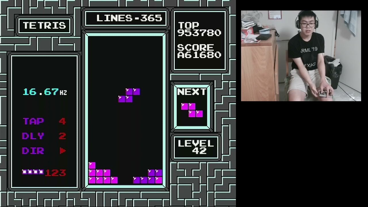 First Ever PAL Tetris Killscreen Maxout!