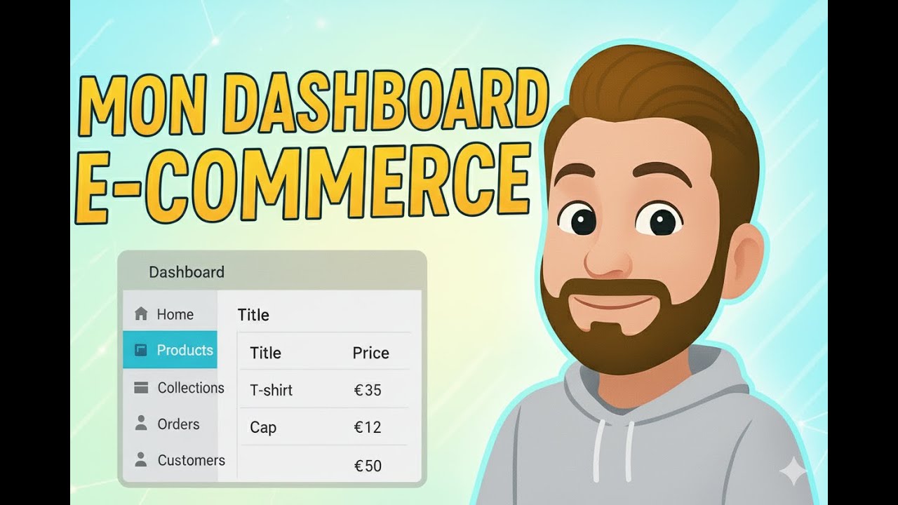 Storytime e-commerce &eacute;pisode 3 - J&rsquo;ai enfin mon tableau de bord e-commerce avec Medusa.js !