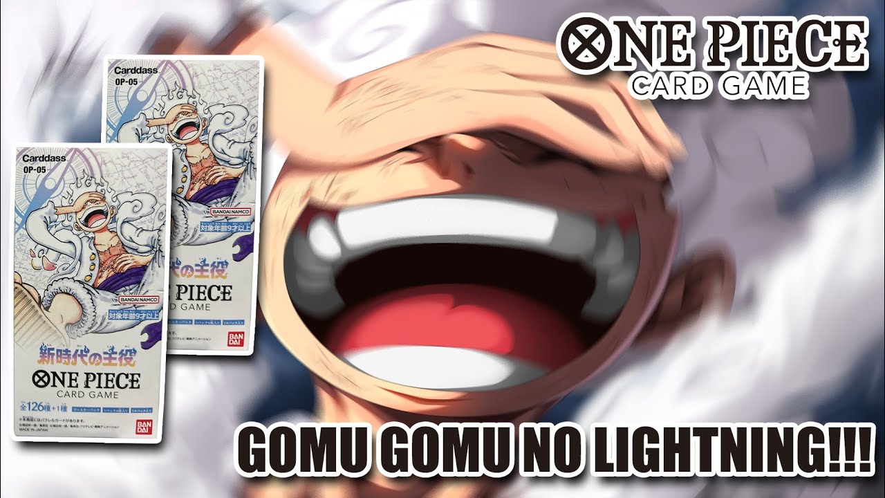 GEAR 5 CARD HUNT! OPENING 2 BOXES OF OP-05 AWAKENING OF THE NEW ERA | ONE PIECE CARD GAME