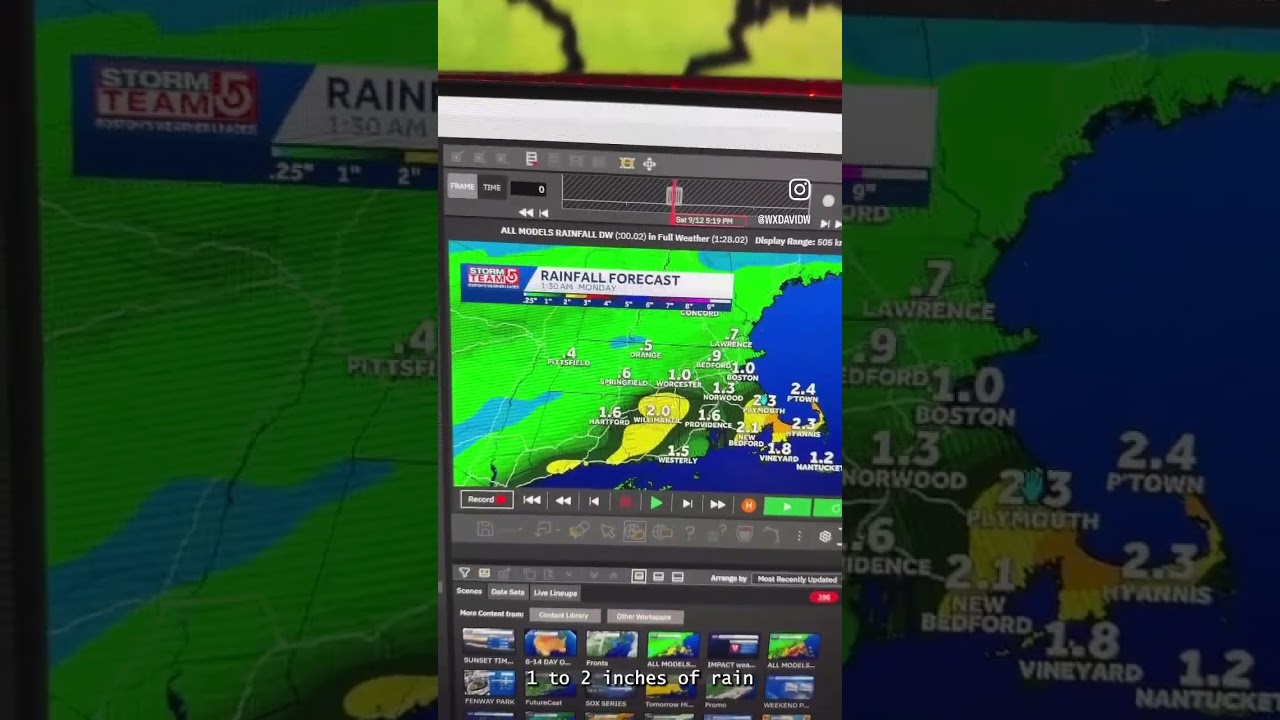 Weather Alert: Widespread showers to bring heavy rain, flooding risk Sunday