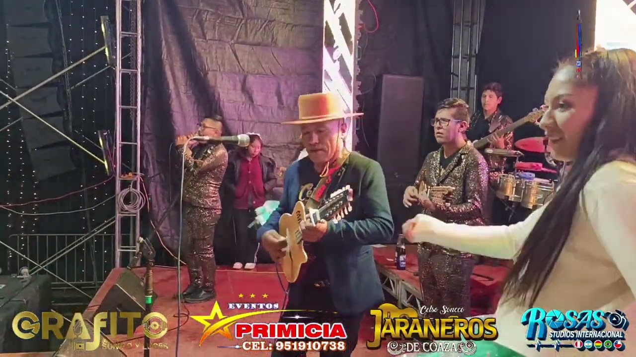 CELSO SONCCO JARANEROS DE COAZA - Mi Cholita - Concierto en LAMPA 
