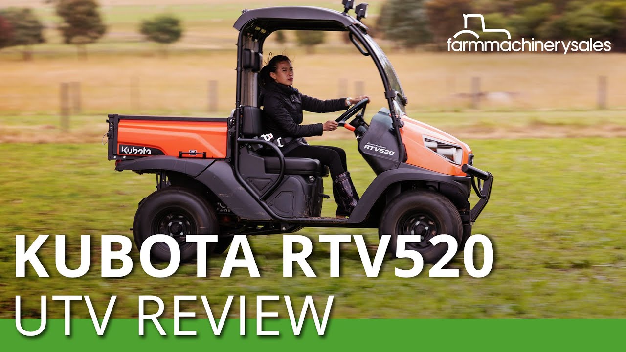 Kubota RTV520 Review
