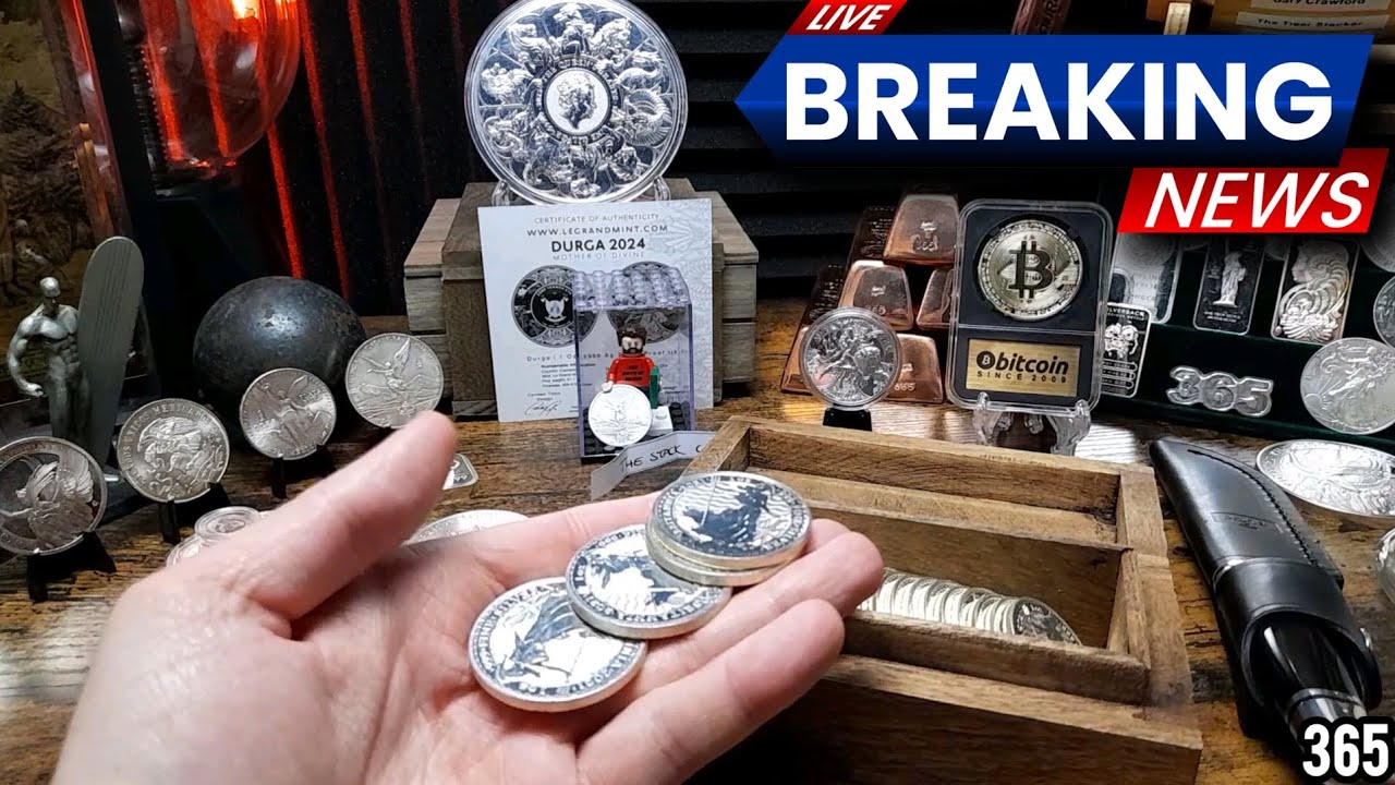 Silver Spot Price could DROP now the SEC have approved Bitcoin ETFs