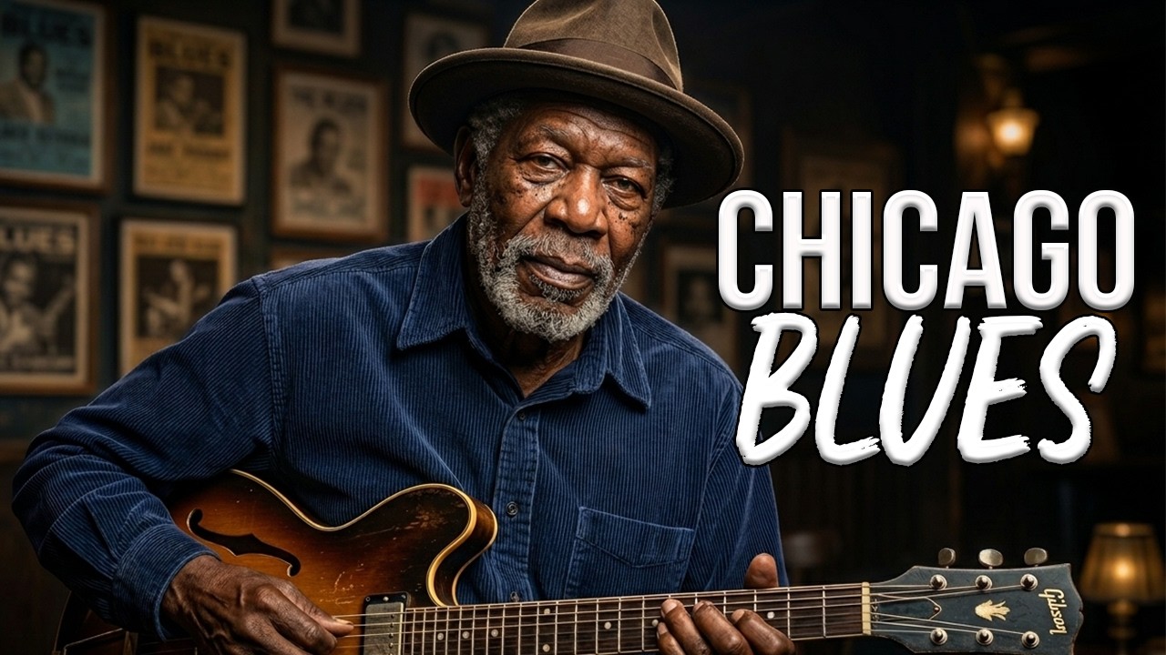 Chicago After Dark - Midnight Chicago Blues &ndash; Relaxing Slow Guitar for Whiskey Nights