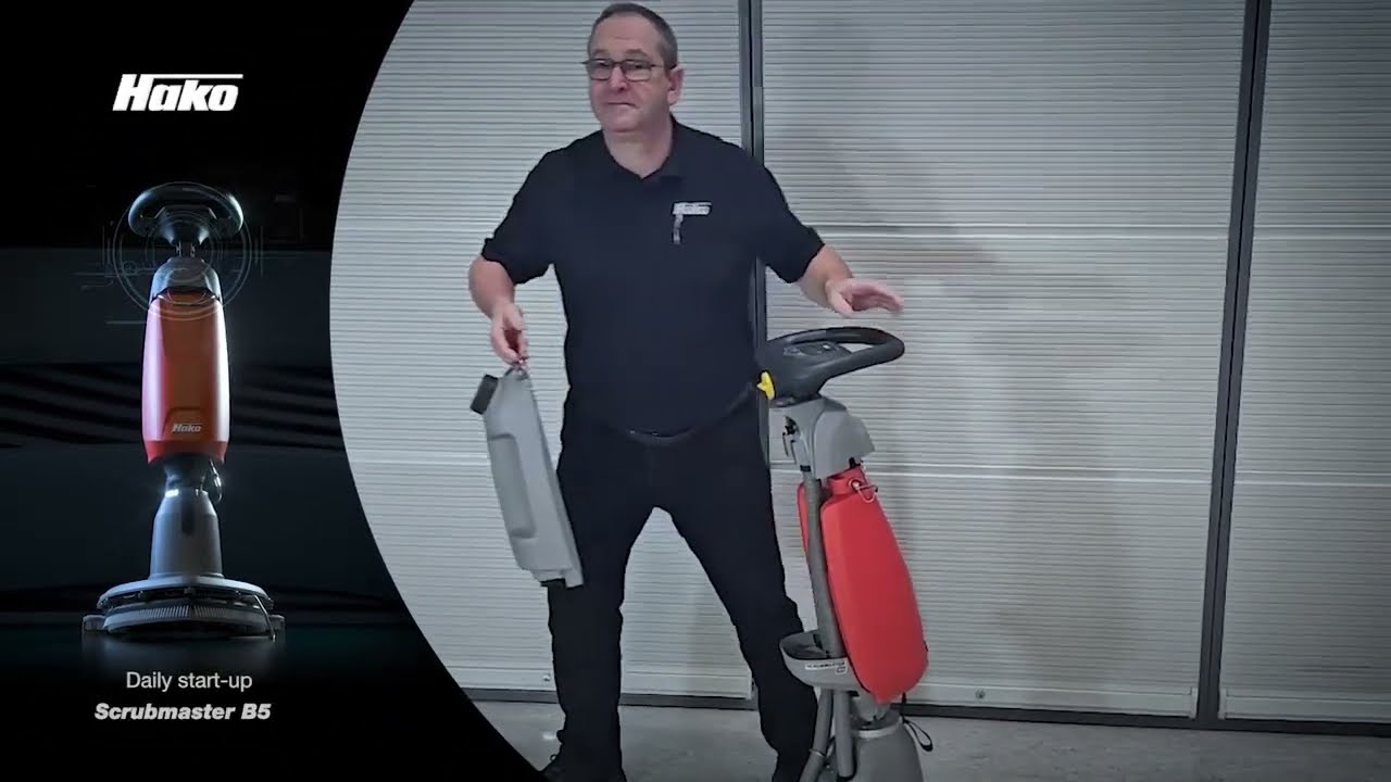 Hako Scrubmaster B5 vidéo formation