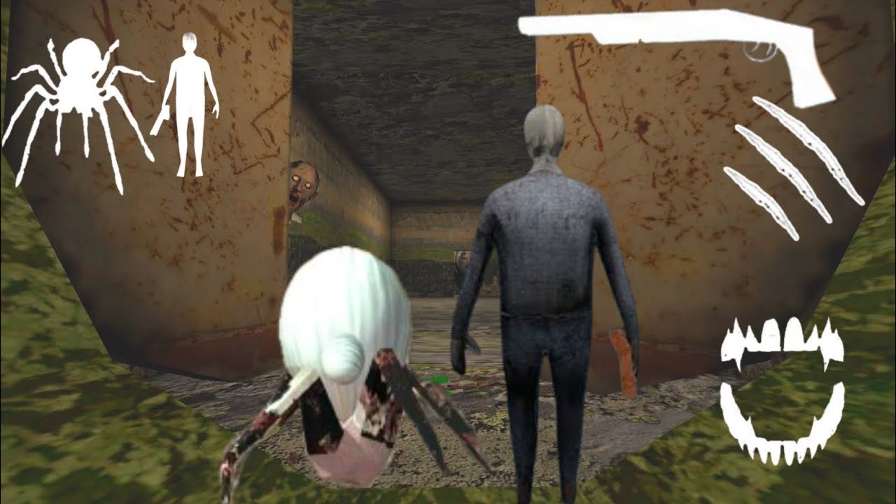 PLAYING AS SPIDER MOM AND GRANDPA IN GRANNY ONLY HEAD || FULL VIDEO