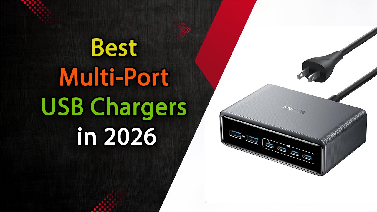 Top 5 Best Multi-Port USB Chargers | Fast Charging for All Devices