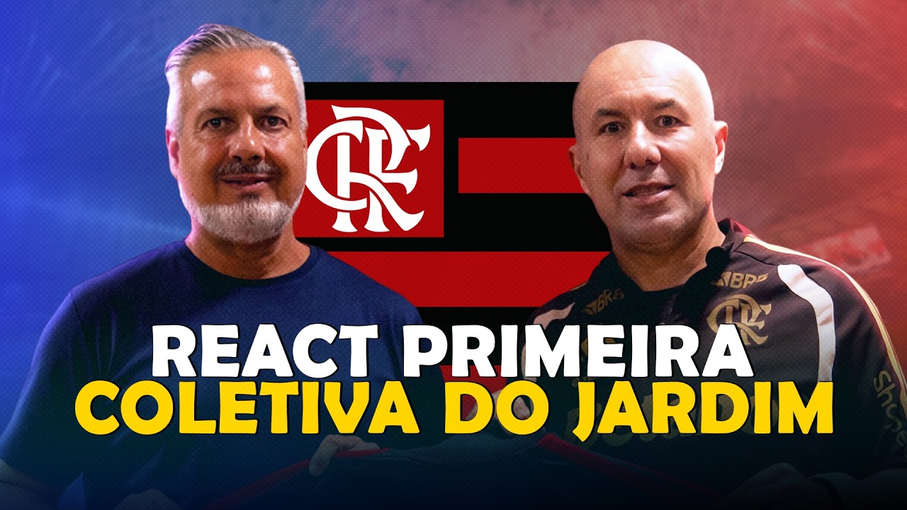 REAGINDO A PRIMEIRA COLETIVA DO JARDIM