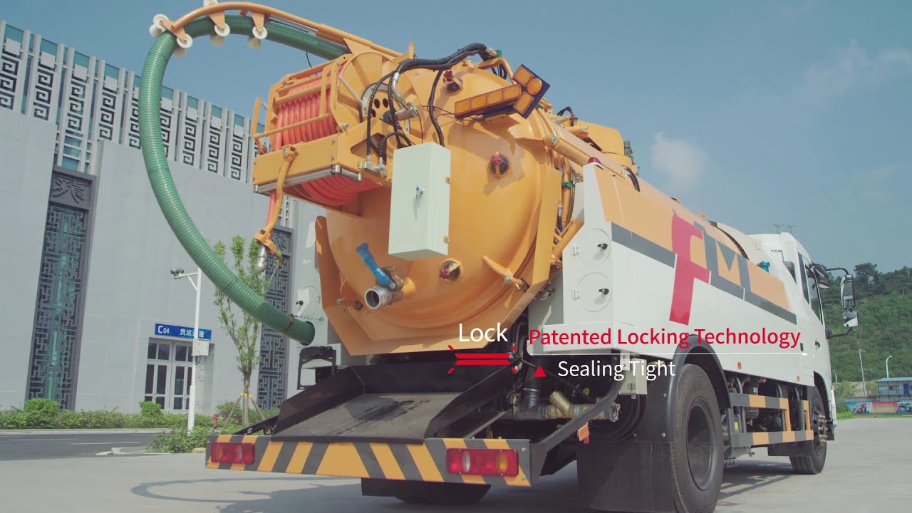 FULONGMA Sewer Jetting Truck