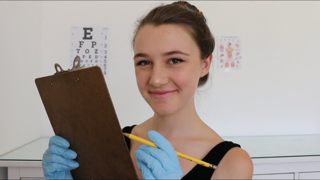 ASMR - Face Examination Roleplay ♡ Doctor's Visit