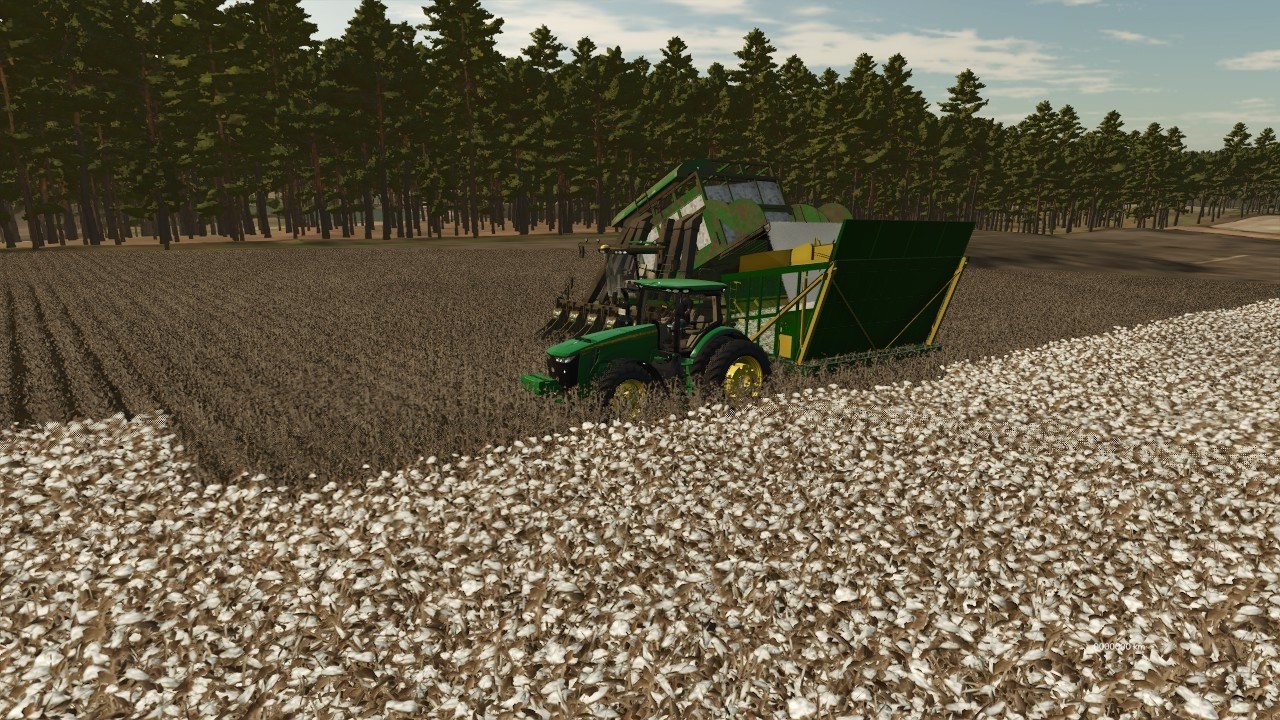 georgia cotton harvest fs25