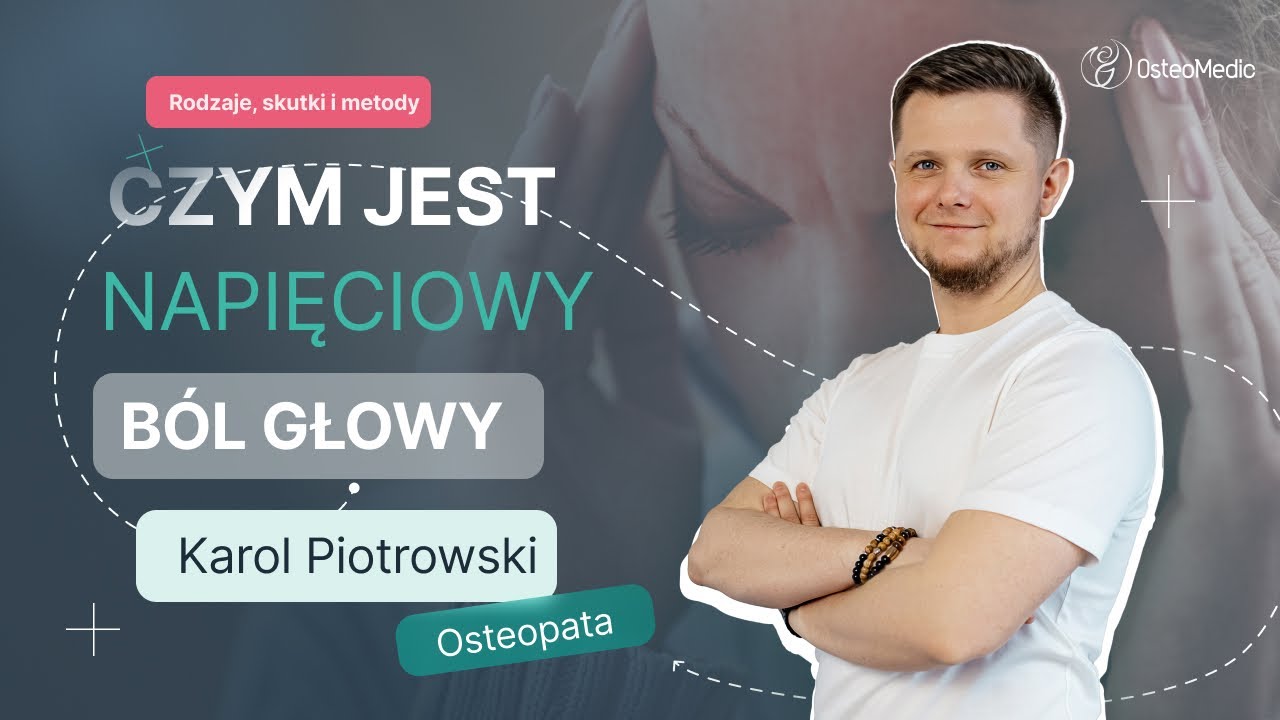 Dlaczego boli Cię głowa? 🤯 Winny może być stres i napięcie mięśni!