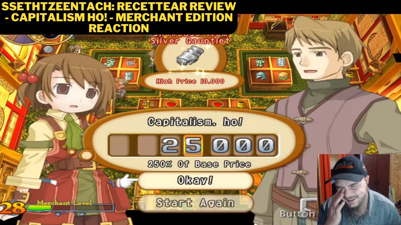 SsethTzeentach: Recettear Review - Capitalism Ho! - Merchant Edition Reaction