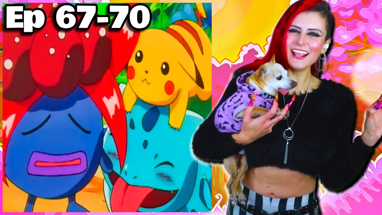 Bulbasaur is GOONING for Gloom! | Pok&eacute;mon Anime Reaction S1E67, S1E68, S1E69, S1E70