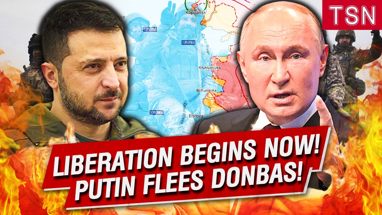 Украина прорывает фронт! Начинается крупное контрнаступление! Путин вынужден сдать Донбаш!