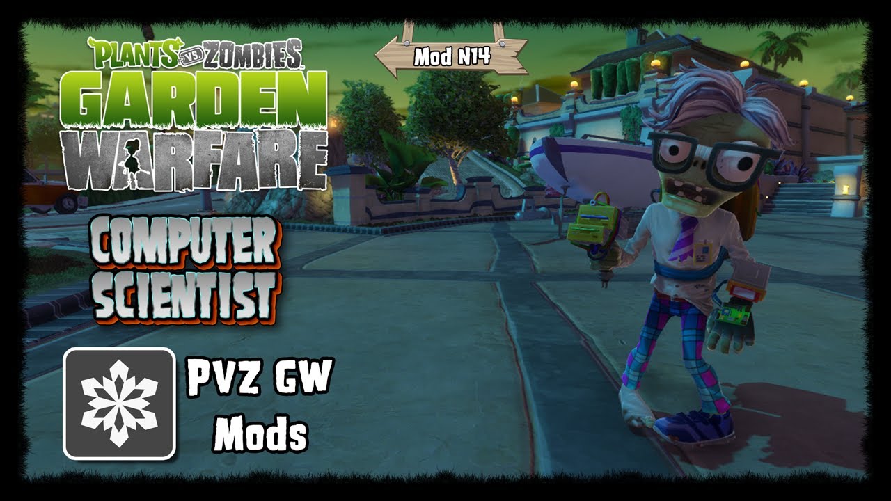 PVZ GW1 Mods - Computer Scientist / Informático