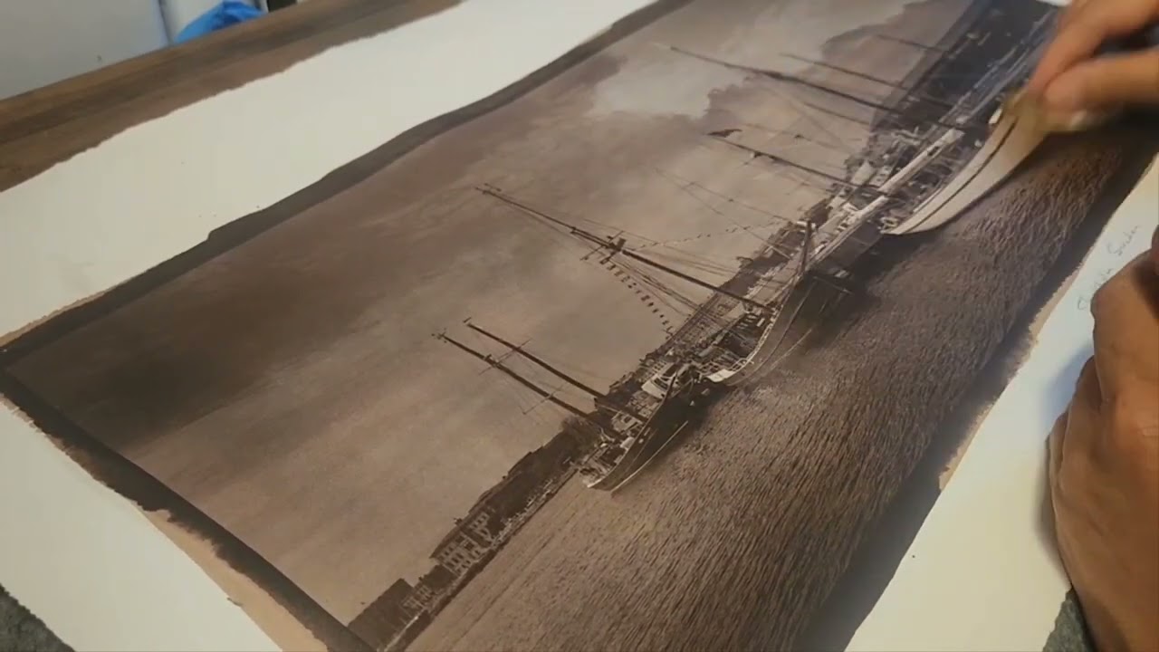 Waxing the Sea Salt Print