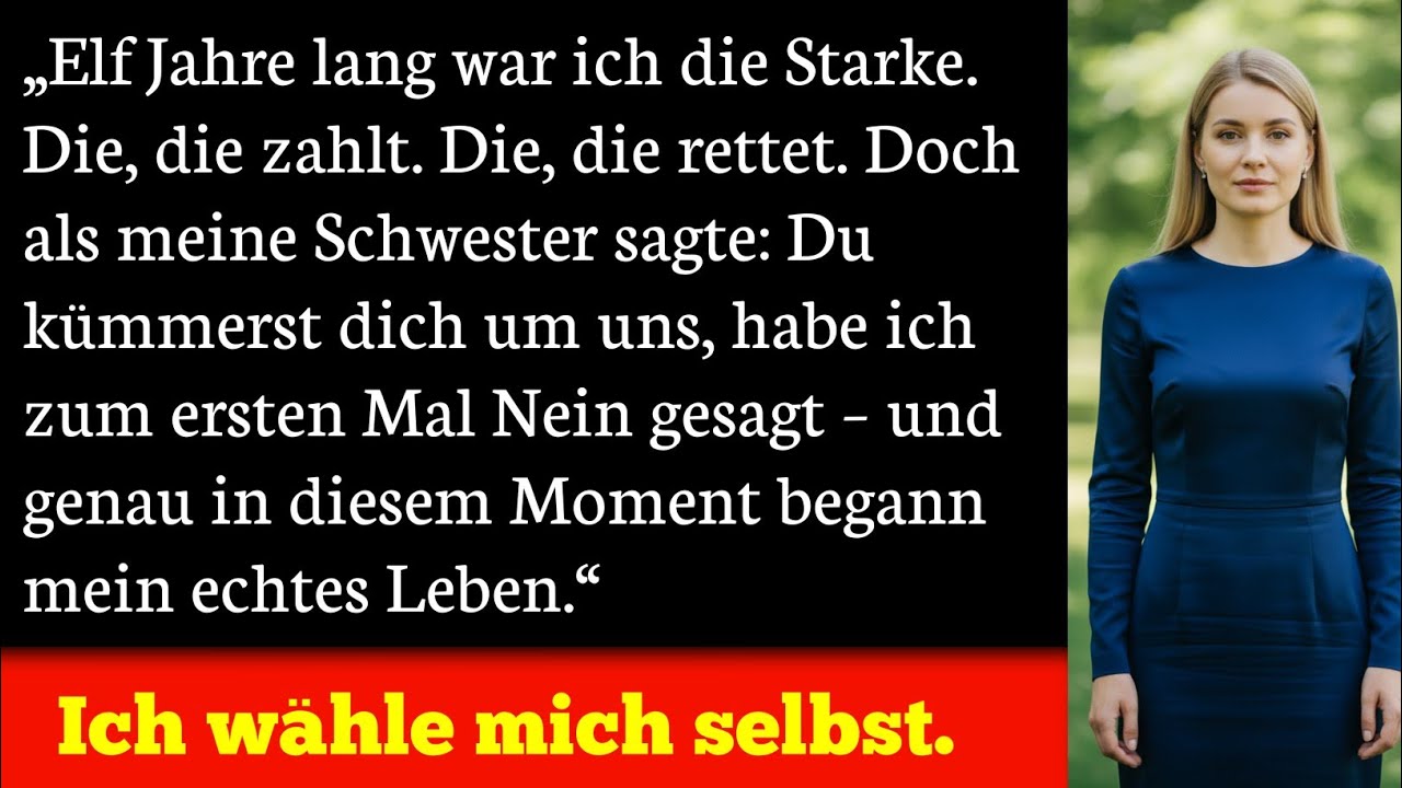 Ich habe mich selbst gewählt – Nach 11 Jahren hörte ich auf, die Last meiner Familie zu tragen