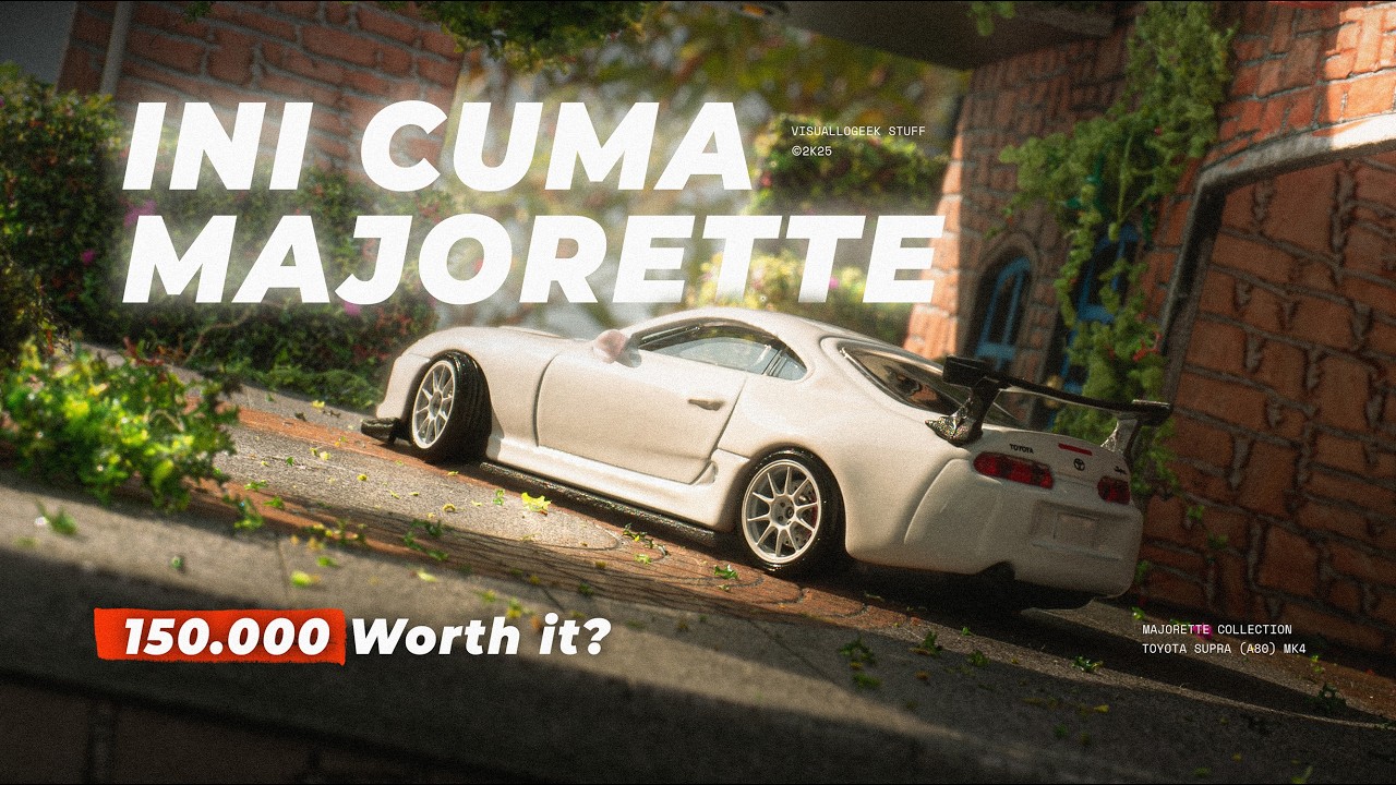 Banyak Yang Bilang Miniscale Ini Jelek, Emang Iya? Review Majorette Collection 1995 Toyota Supra A80