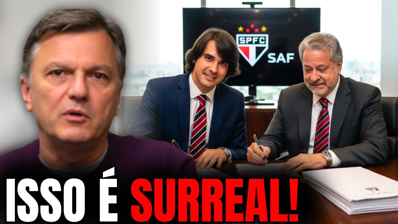 🤑Empresário quer INVESTIR MILHÕES na SAF do São Paulo! Mídia reage a notícia