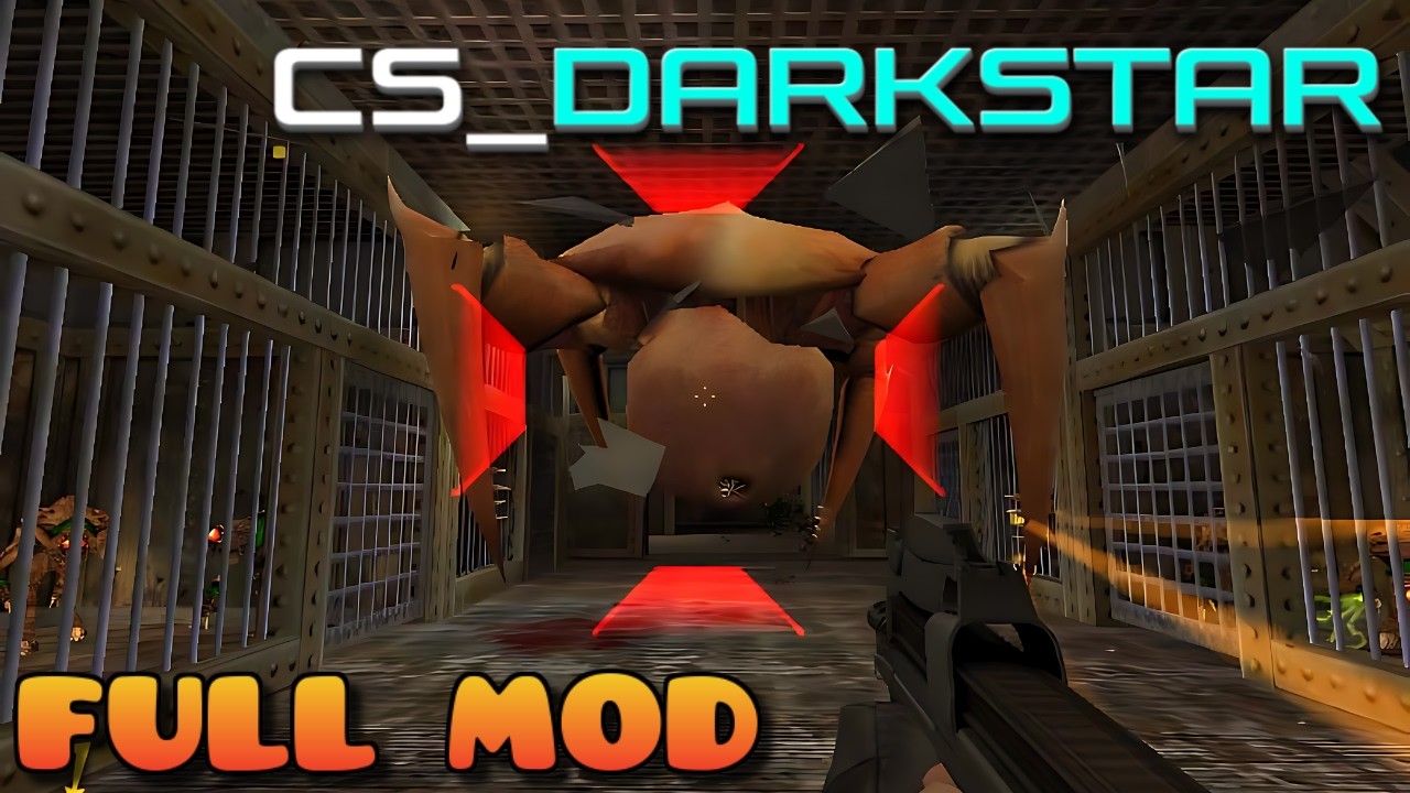 HALF LIFE CS DARKSTAR | Full Mod Walkthrough | No Commentary