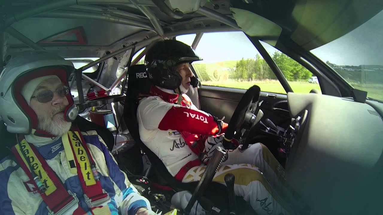 Kris Meeke McRae Rally Challenge WRC Citroen Xsara demo at Knockhill