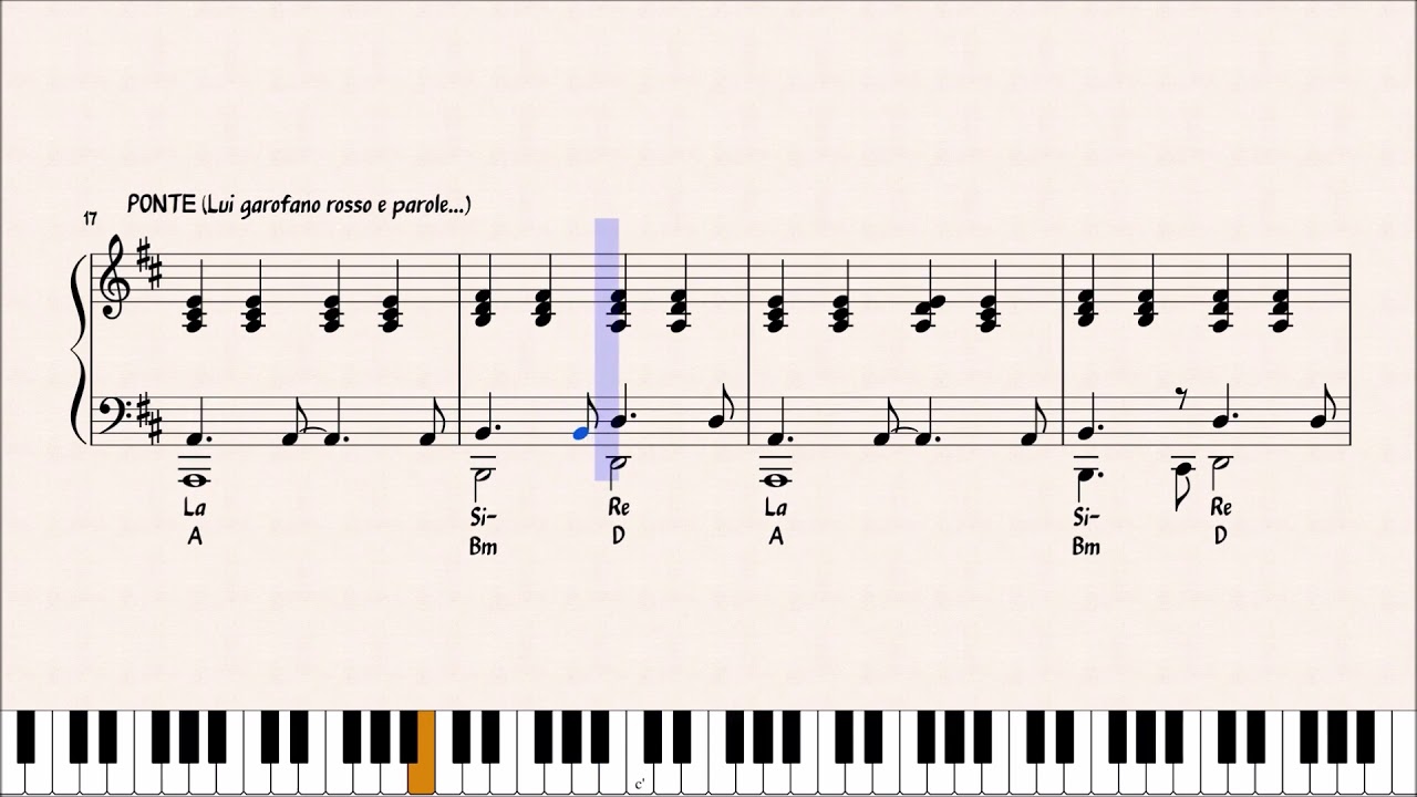 LA NUOVA STELLA DI BROADWAY - CESARE CREMONINI - ACCOMPAGNAMENTO PIANISTICO