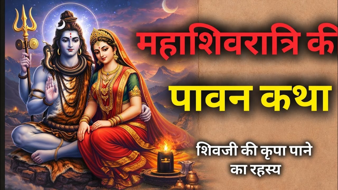 महाशिवरात्रि की पावन कथा | महाशिवरात्रि व्रत कथा | Shivratri Ki Kahani #shivratrispecial #shivparvat