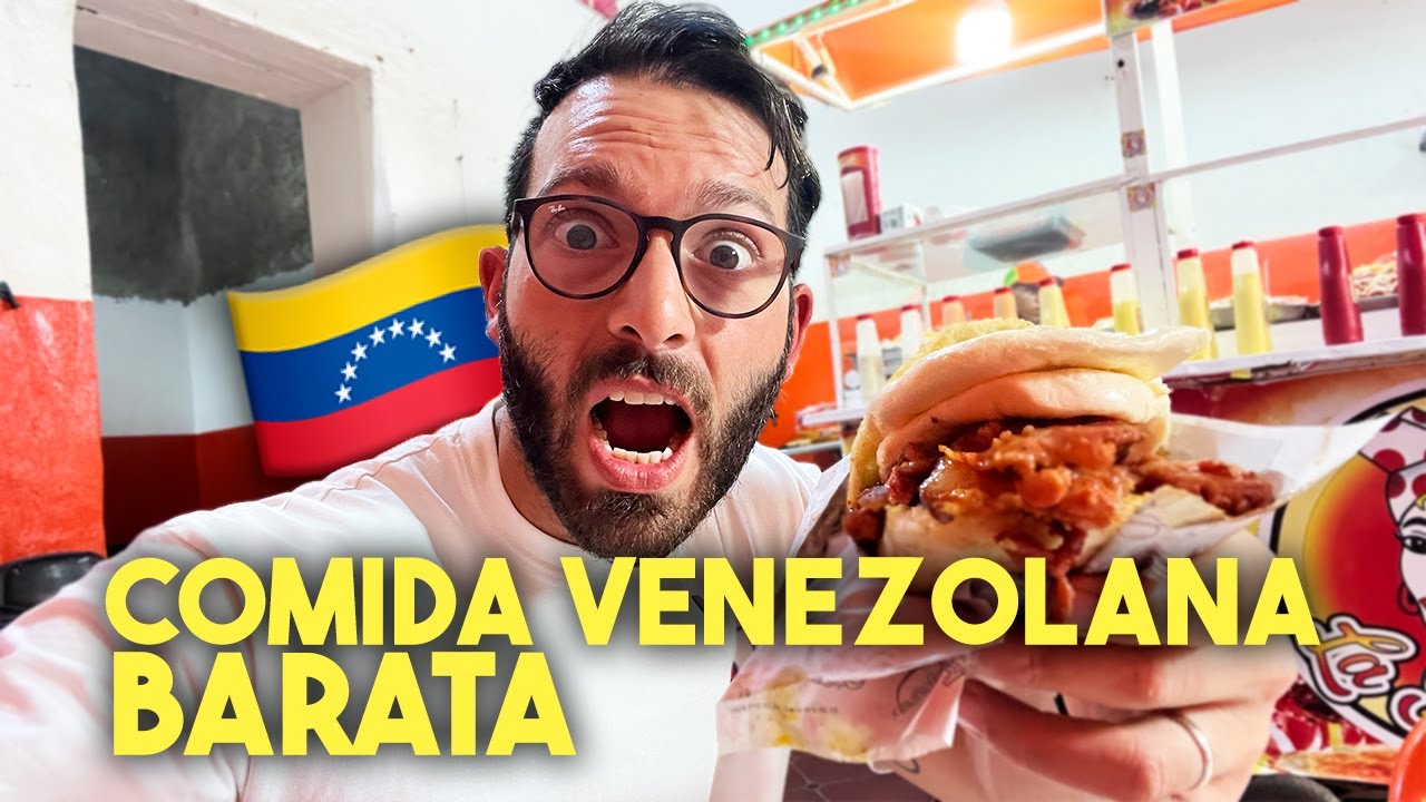 COMIDA CALLEJERA ULTRA BARATA EN VENEZUELA🇻🇪😱
