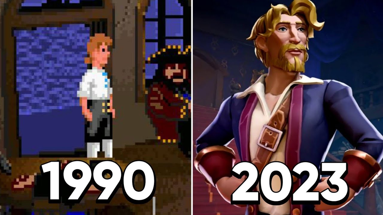 Эволюция игр серии Monkey Island (1990-2023)
