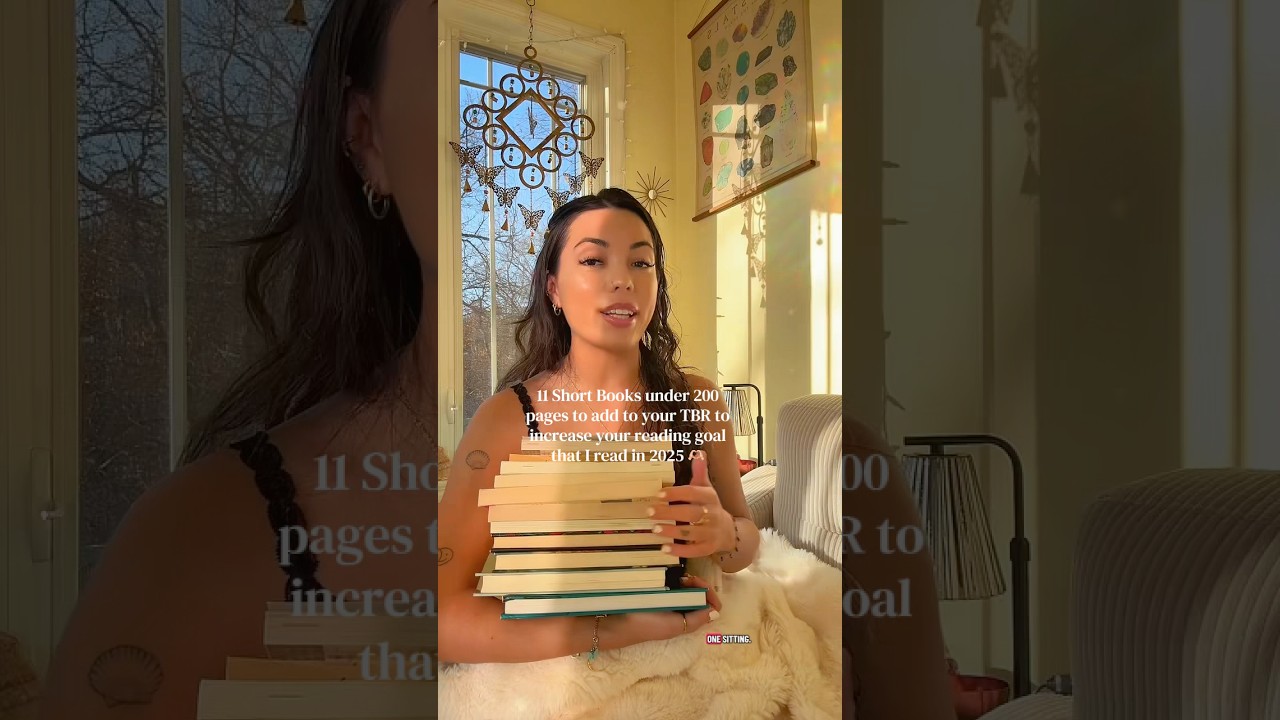 SHORT BOOKS UNDER 200 pages TO ADD TO YOUR TBR 📚🧺