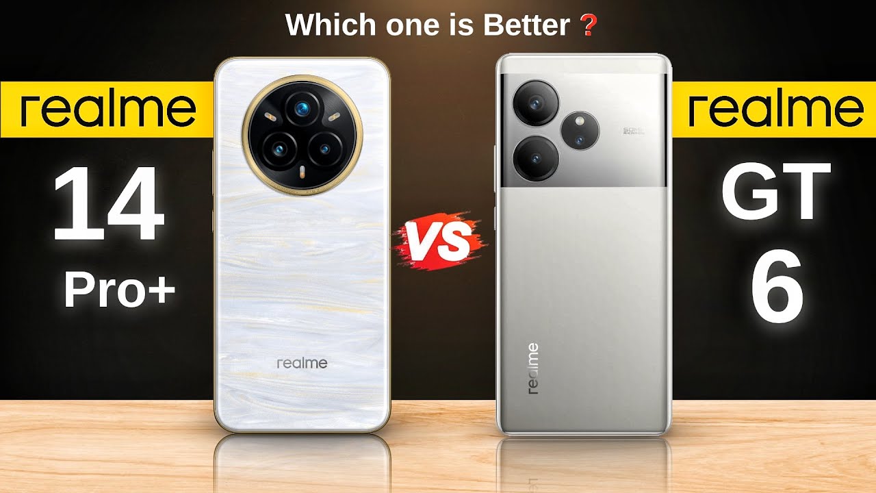 Realme 14 Pro Plus vs Realme GT 6 : Full Comparison ⚡ Which One Is Better?