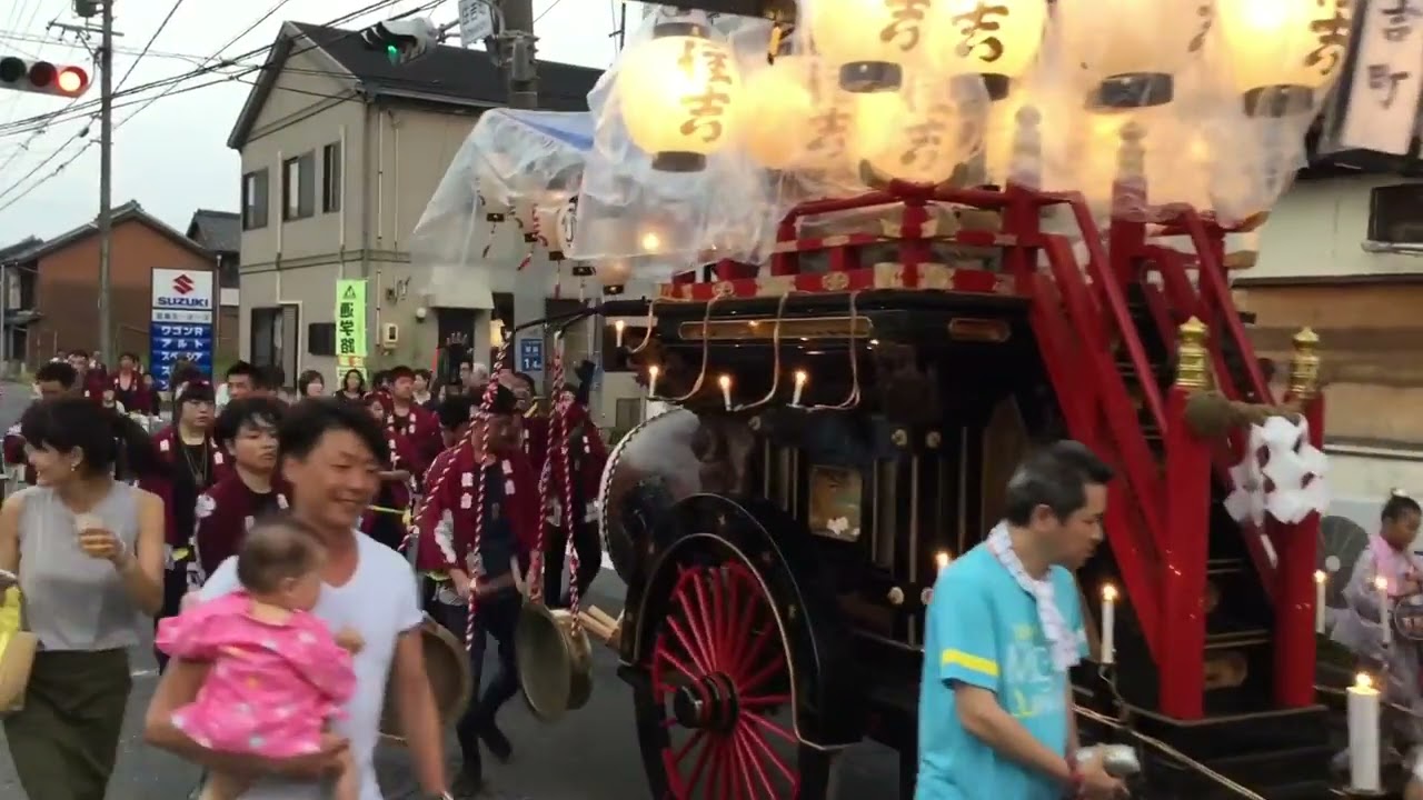 四日市市天カ須賀の石取祭り 平成28年
