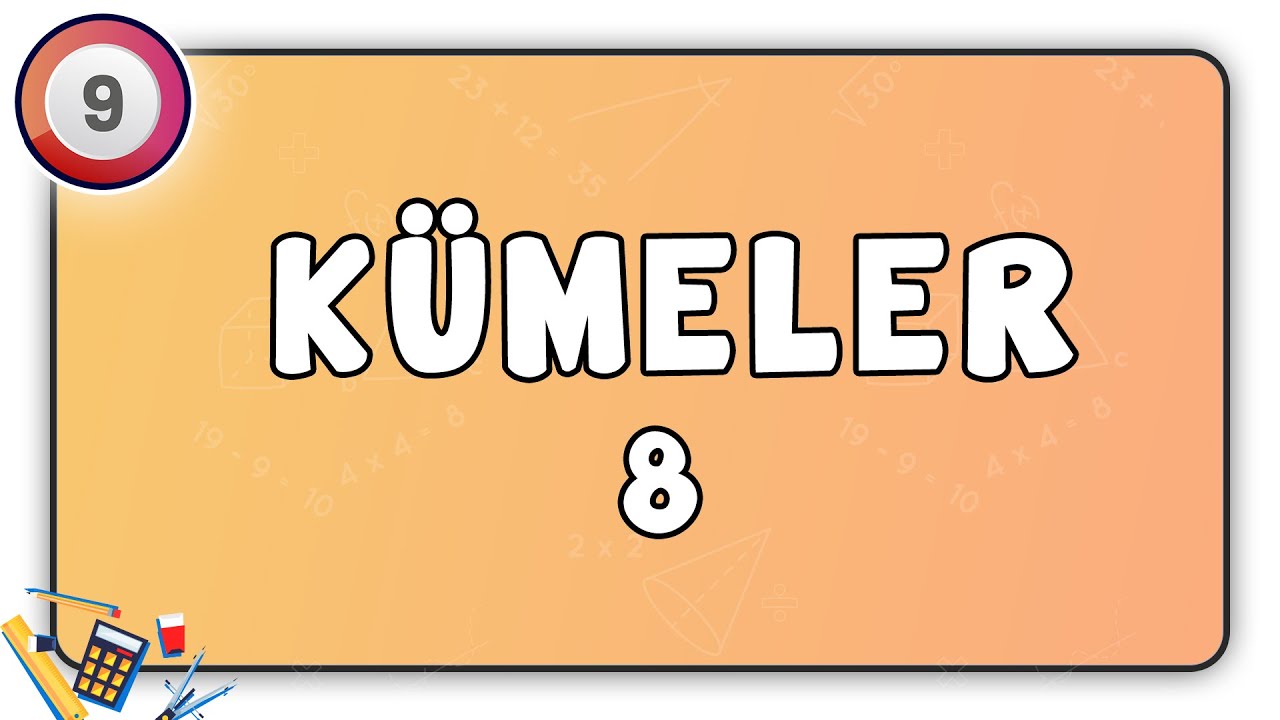 Kümeler 8 | Fark İşlemi 9.Sınıf Matematik | #9.sınıf #matematik