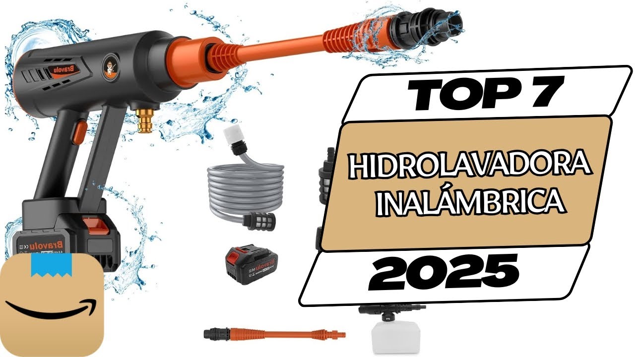 👑Las 7 mejores HIDROLAVADORAS INALAMBRICAS  Baratas | Mejor valoradas en AMAZON⭐Calidad Precio 2025✅