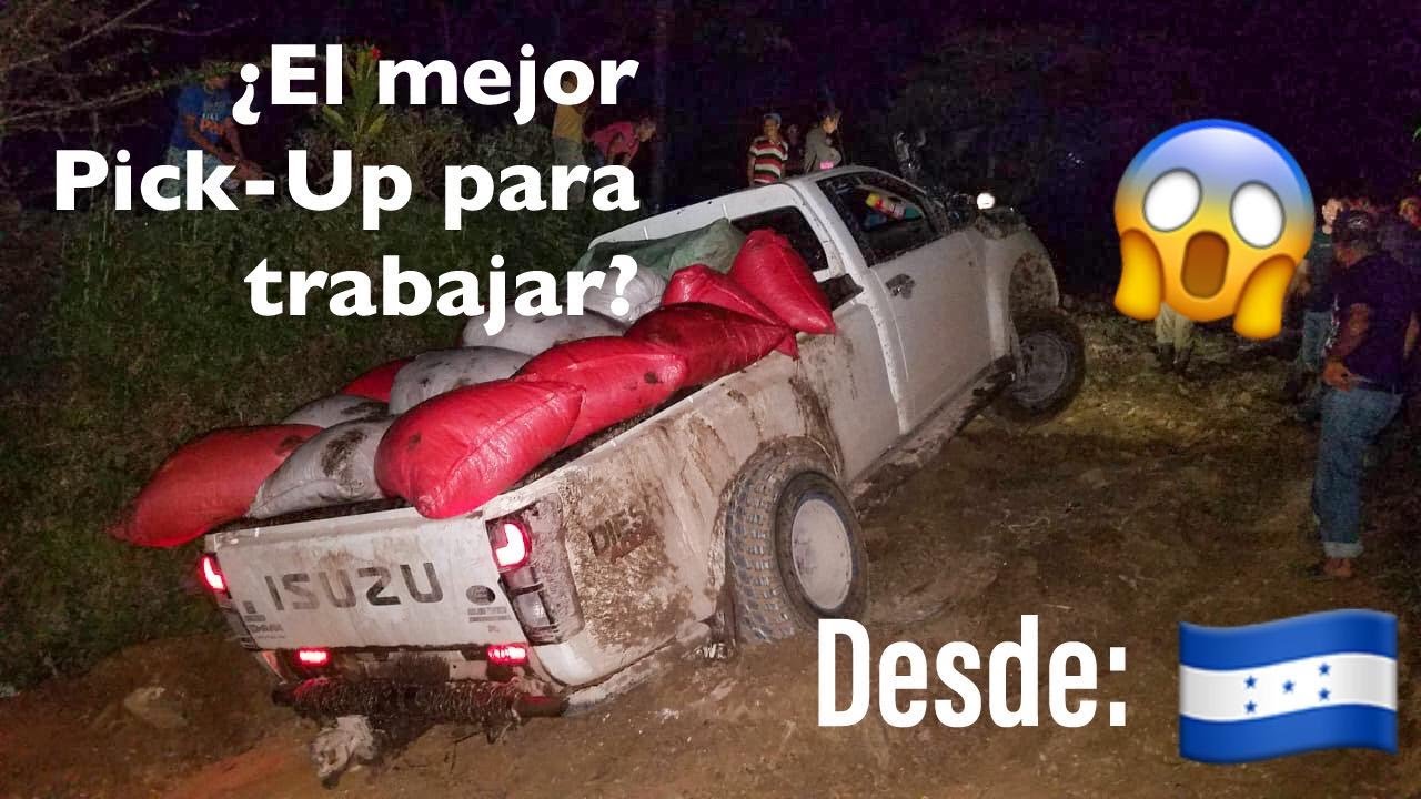 ¿3.5 tons en un Isuzu D-max?  Desde Honduras!