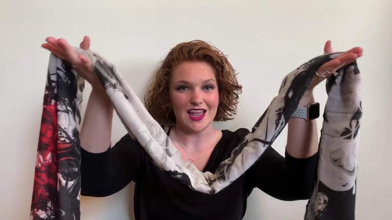 How to Turn Your Scarf into a Face Covering