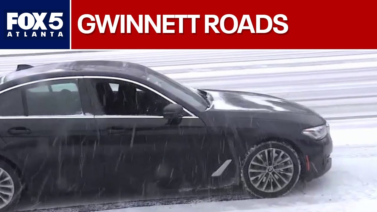 Snow still falling hard in Gwinnett County | FOX 5 News