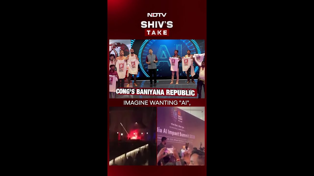 Congress's Shirtless Protest At India AI Summit Sparks Political Storm